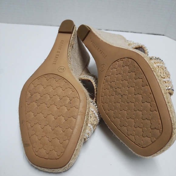 Kelly & Katie Tan Wedge Sandals - Picture 7 of 7